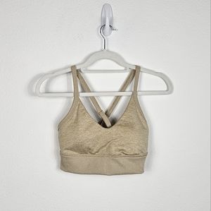 Offline by Aerie the Hugger Ribbed Longline Sports Bra Size M